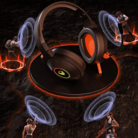 Micro Casque Gaming Meetion HP012 RGB Noir En Tunisie