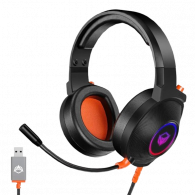 Micro Casque Gaming Meetion HP012 RGB Noir En Tunisie