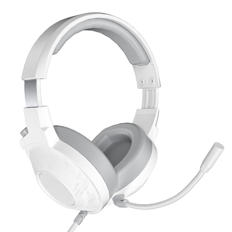 Micro Casque Gaming Meetion HP012 RGB Blanc En Tunisie