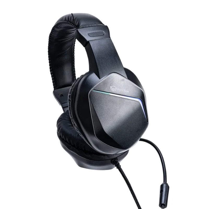 Micro Casque Gaming Meetion HP022 RGB Noir En Tunisie