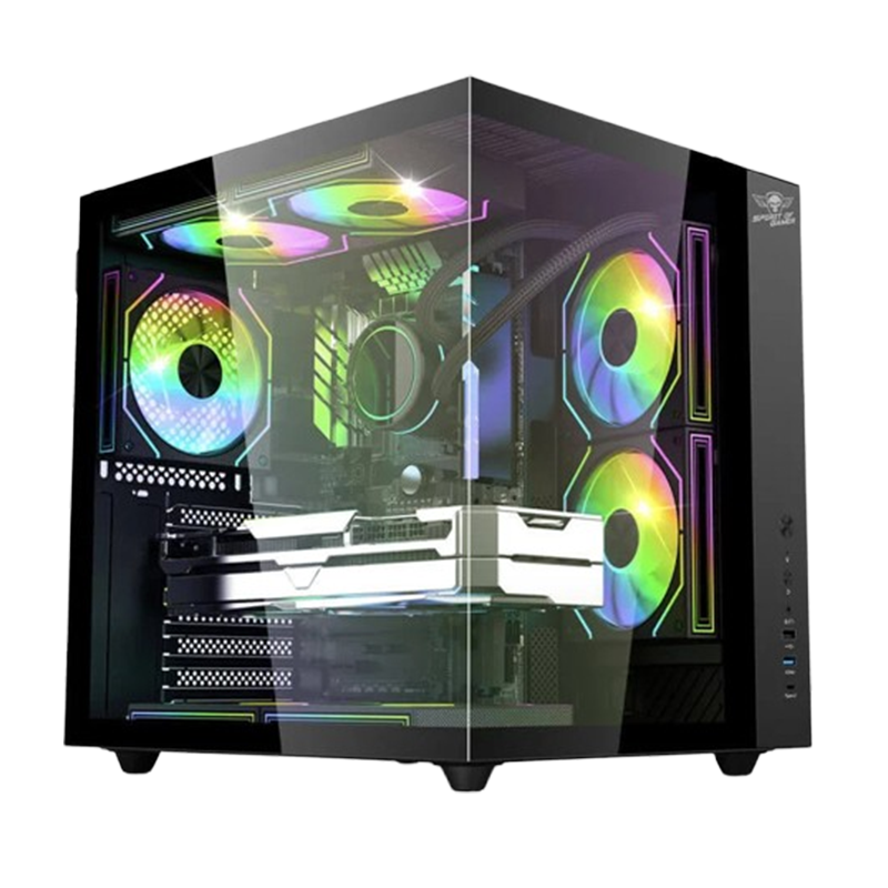 Boitier Gaming Spirit of Gamer 8505RA  ATX Noir En Tunisie