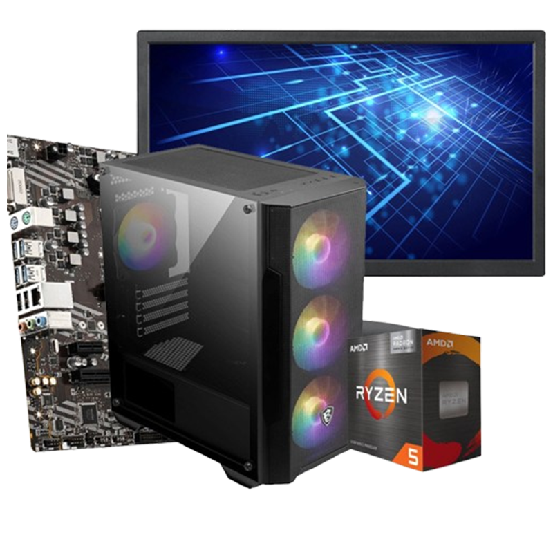 Pc Gamer Apex R519 22" Ryzen 5 16Go 256Go SSD AMD Radeon En Tunisie