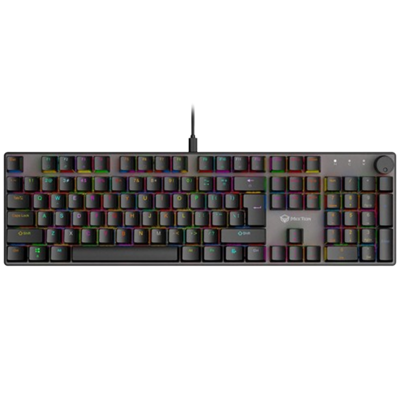Clavier Gamer Meetion MK009 Pro Red Switch Noir en Tunisie