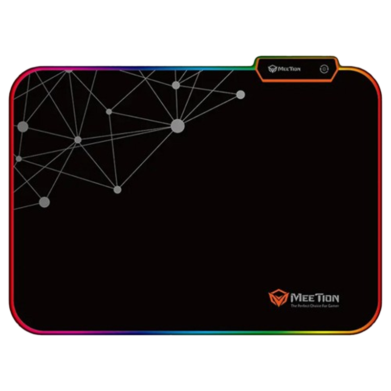 Tapis Souris Gamer Meetion PD120 L RGB Noir en Tunisie
