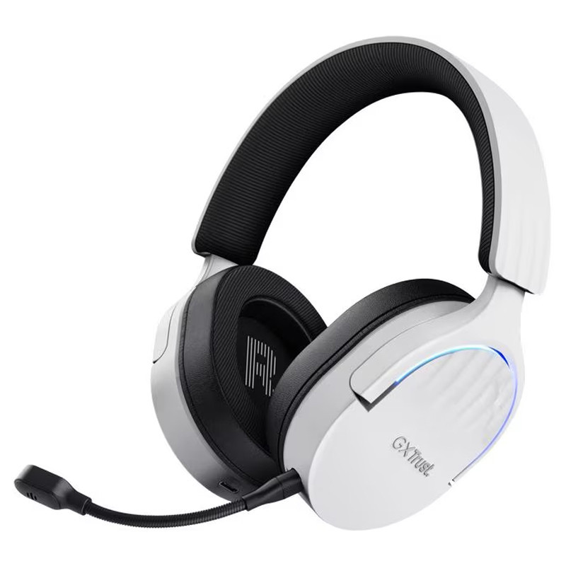 Micro Casque Gaming Trust GXT 491 FAYZO Blanc en Tunisie