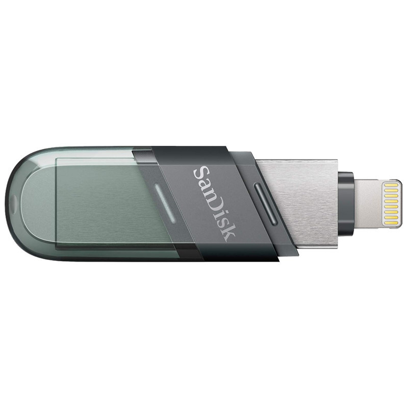 Clé USB Sandisk iXpand Flash Drive 64 Go USB Type A + Lightning Gris en Tunisie