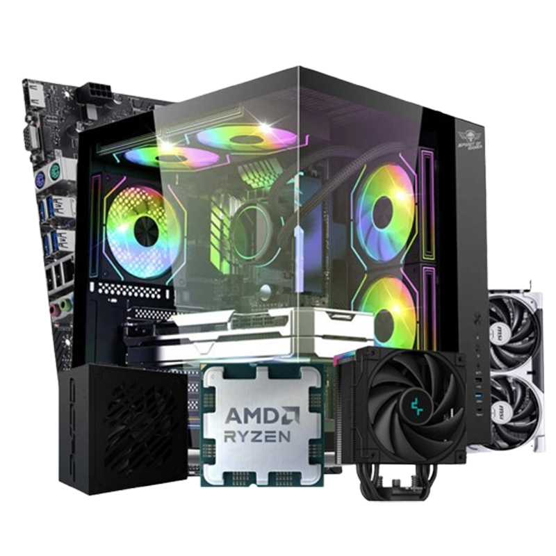 Pc Gamer Apex R524 Ryzen 5 64Go 1To SSD AMD Radeon 8Go en Tunisie