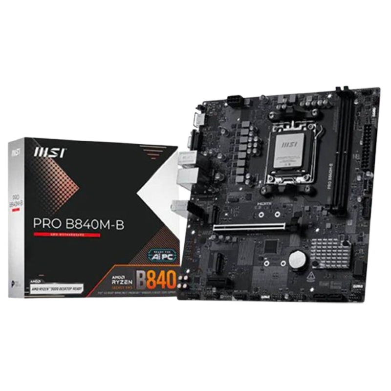 Carte Mère MSI Pro B840M-B DDR5 AM5 En Tunisie