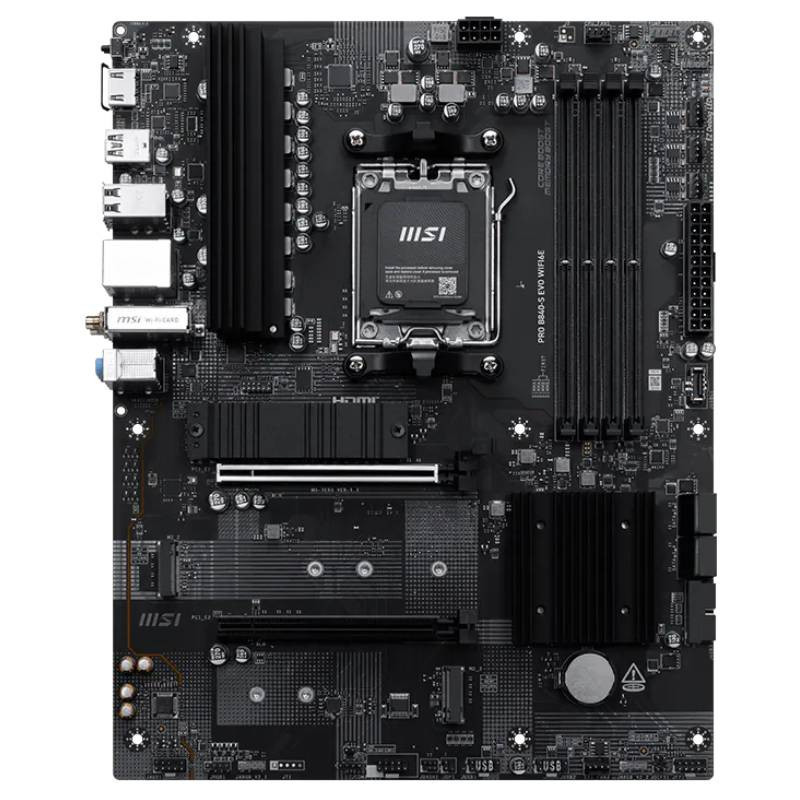 Carte Mère MSI Pro B840-S EVO WIFI6E DDR5 AM5 En Tunisie