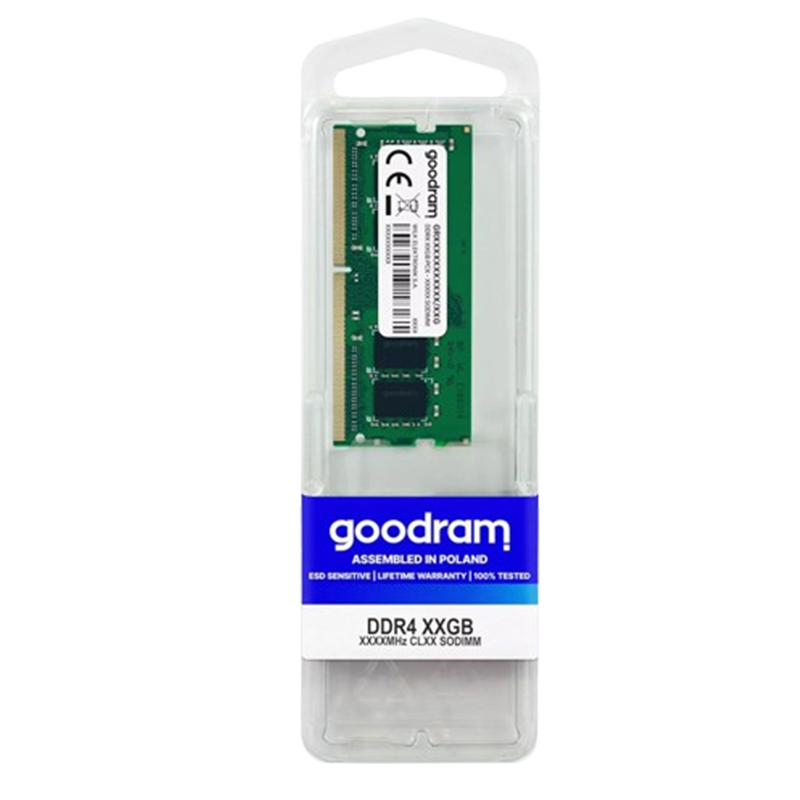 Barrette Mémoire Goodram 32Go DDR4 3200MHz SO-DIMM En Tunisie