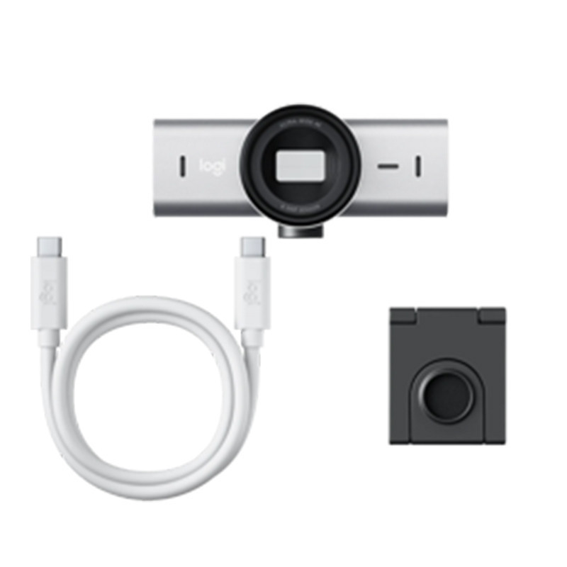 Webcam Logitech MX Brio Ultra HD 3840P Gris En Tunisie