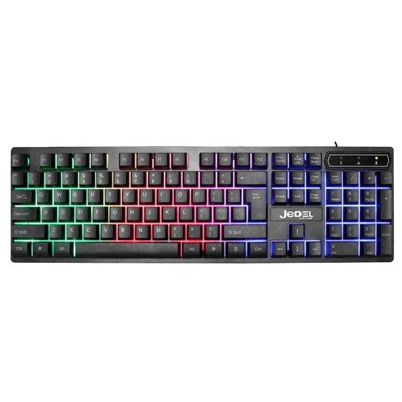 Clavier Filaire Jedel K31 RGB Noir en Tunisie