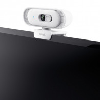 Webcam Trust Tomar QHD 2K Blanc en Tunisie