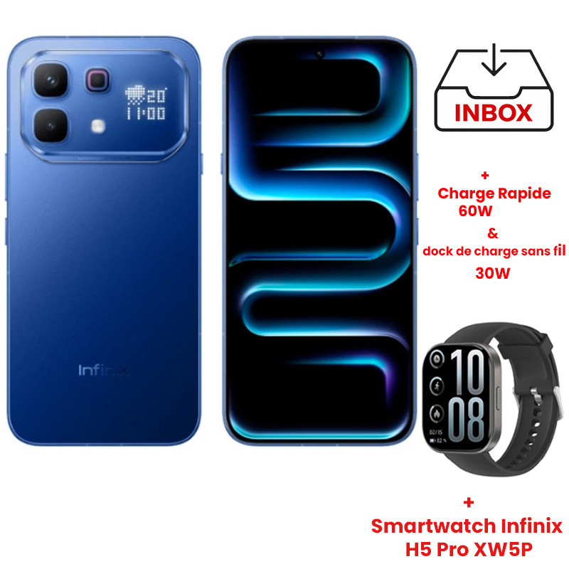 Smartphone Infinix Note 60 Pro 5G 12Go 256Go bleu en Tunisie