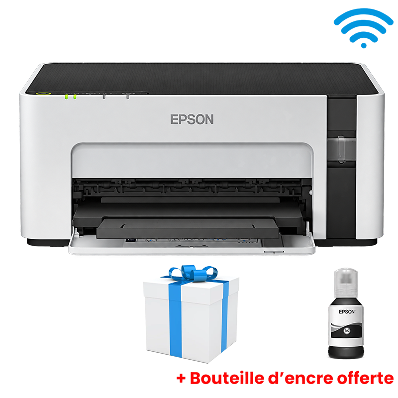 Imprimante EPSON ET-M1120 à Réservoir Intégré ECOTANK Monochrome - (C11CG96404)