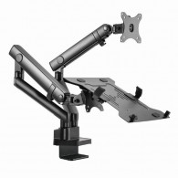 Support De Bureau Gembird MA-DA3-02 17"-32" Noir En Tunisie