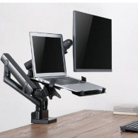 Support De Bureau Gembird MA-DA3-02 17"-32" Noir En Tunisie