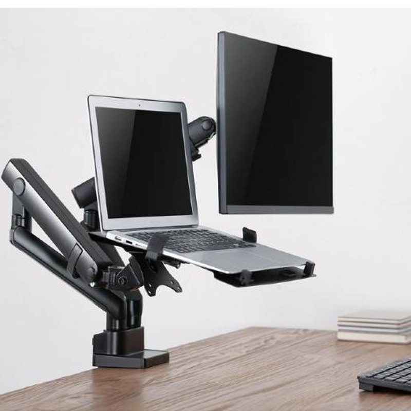 Support De Bureau Gembird MA-DA3-02 17"-32" Noir En Tunisie
