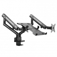 Support De Bureau Gembird MA-DA3-02 17"-32" Noir En Tunisie