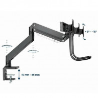 Support De Bureau Gembird MA-DA3-03 17"-27" Noir En Tunisie
