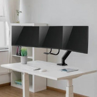 Support De Bureau Gembird MA-DA3-03 17"-27" Noir En Tunisie