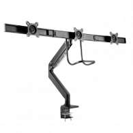 Support De Bureau Gembird MA-DA3-03 17"-27" Noir En Tunisie