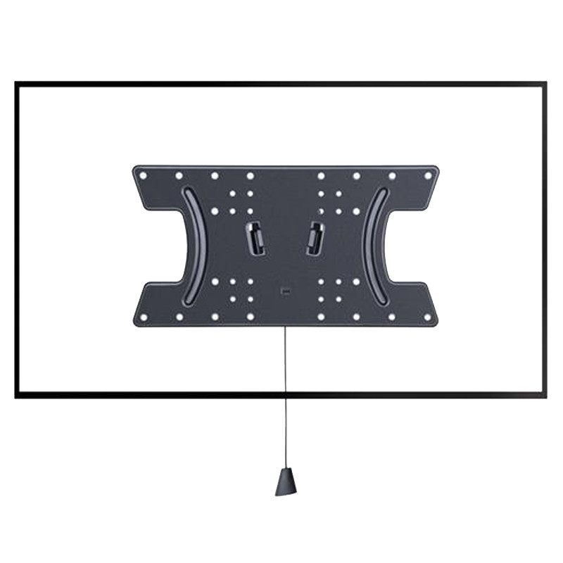 Support TV Mural Gembird WM-65F-03 Pour Tv 32''- 65'' Noir en Tunisie
