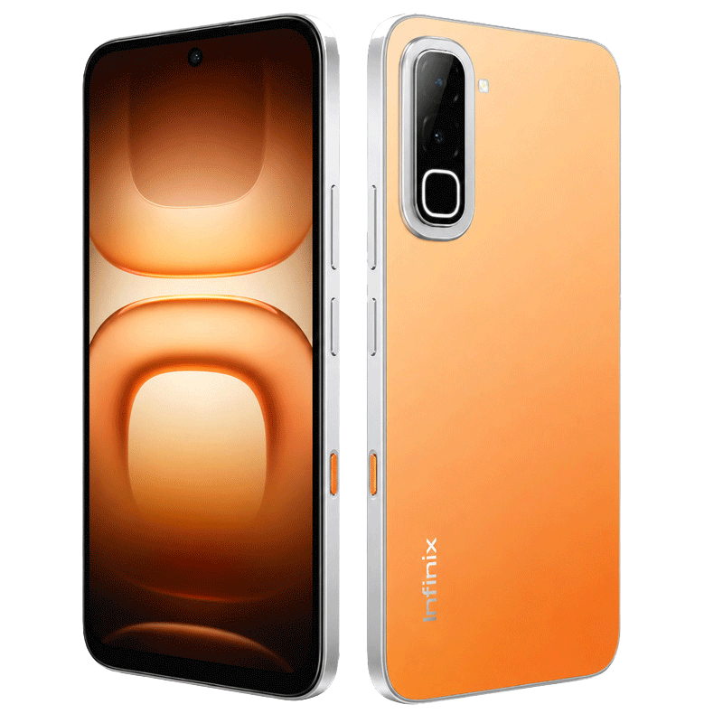 Smartphone Infinix Hot 70 4G 12Go 128Go Orange en Tunisie