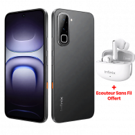 Smartphone Infinix Hot 70 4G 16Go 256Go Noir en Tunisie