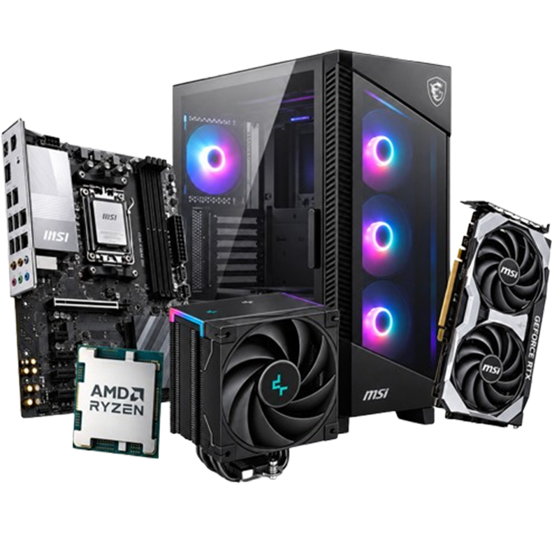 Pc Gamer Apex R709 Ryzen 7 7700 64Go 1To SSD RTX 5060 16Go en Tunisie