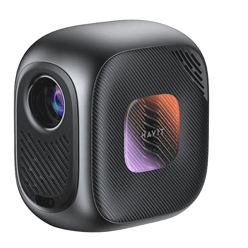 Vidéo Projecteur Havit PJ215 Pro 4K HDR Wifi Bluetooth Noir en Tunisie