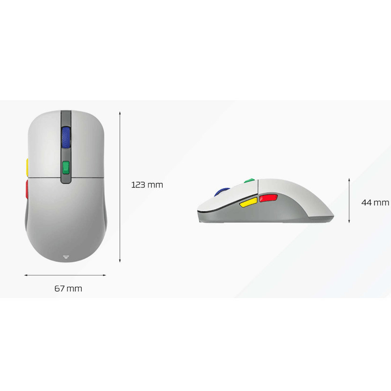Souris Gamer Fantech Kanata S Super WG9S Blanc en Tunisie