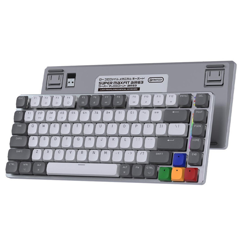 Clavier Gamer Mécanique Fantech Super Maxfit AIR83 MK915 Gris En Tunisie