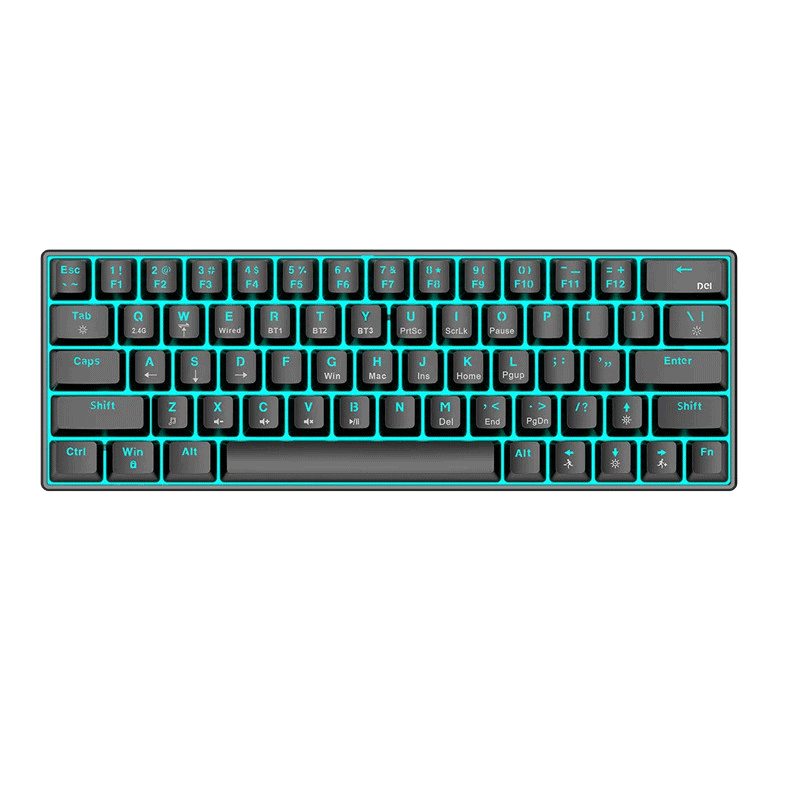Clavier Gamer Mécanique T-WOLF T30 Noir en Tunisie