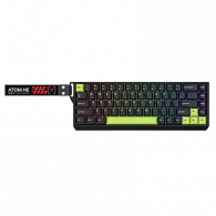 Clavier Gamer Mécanique Fantech Atom HE68 Pro MK922 Noir En Tunisie