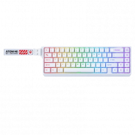 Clavier Gamer Mécanique Fantech Atom HE68 Pro MK922 Blanc En Tunisie