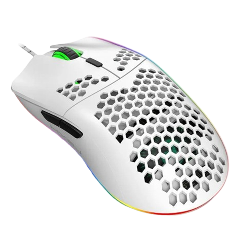 Souris Gamer HXSJ J900 Blanc En Tunisie
