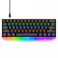 Clavier Gamer Mécanique T-WOLF T60 Noir en Tunisie