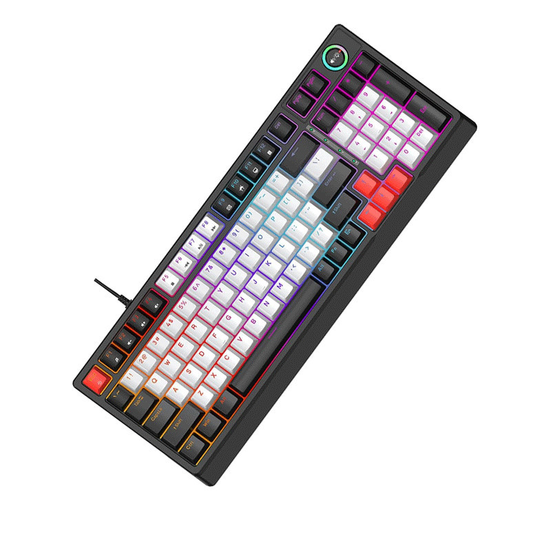 Clavier Gamer Mécanique T-WOLF T50 Noir en Tunisie