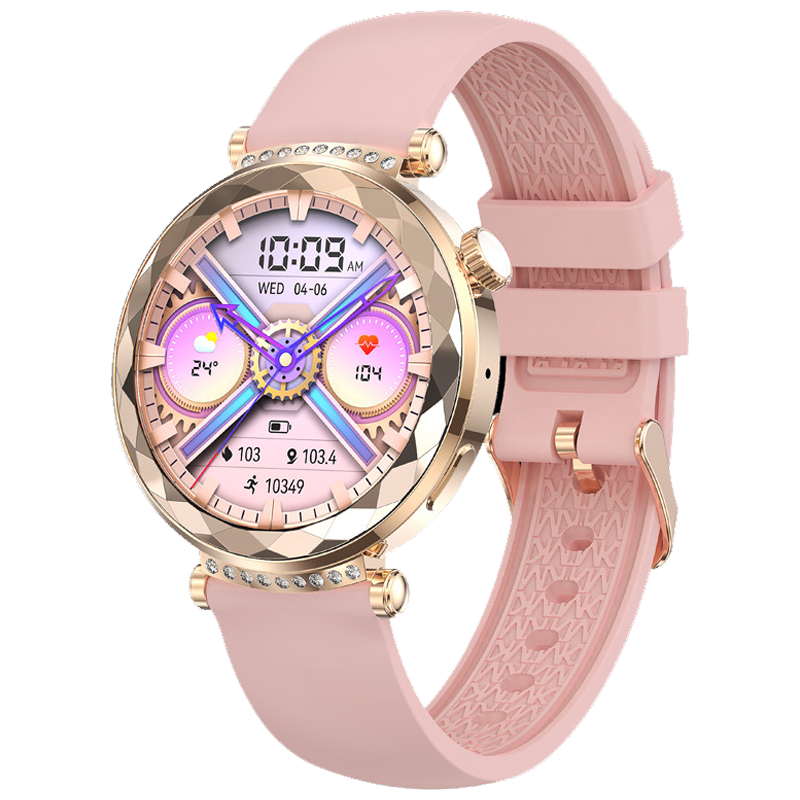 Montre Connectée Blisbond Robin 2 Rose en Tunisie
