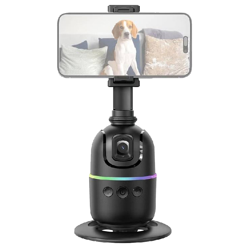 Support Téléphone Blisbond P03 Avec Suivi Facial IA 360° Noir