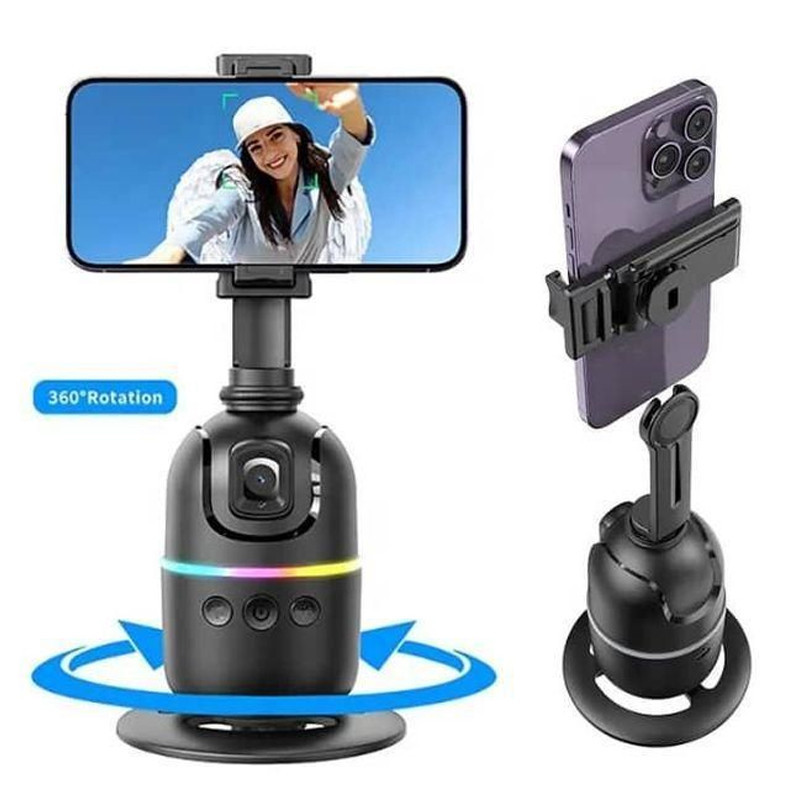 Support Téléphone Blisbond P03 Avec Suivi Facial IA 360° Noir