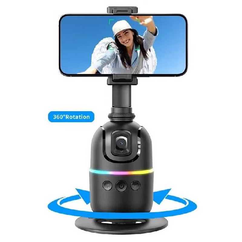 Support Téléphone Blisbond P03 Avec Suivi Facial IA 360° Noir