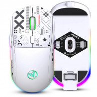 Souris Gamer HXSJ T90 Blanc En Tunisie