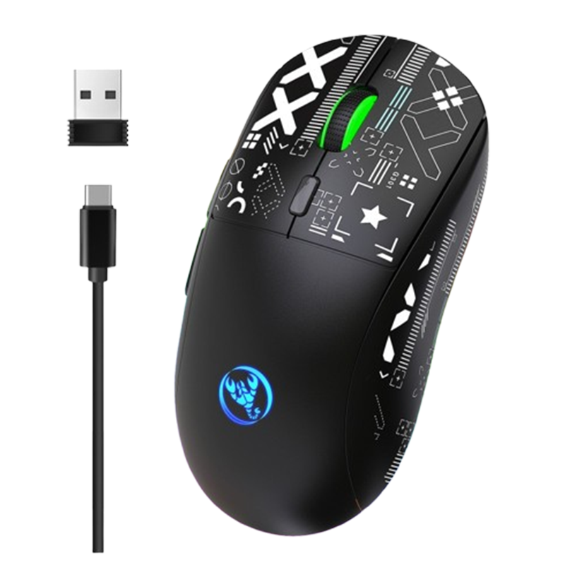 Souris Gamer HXSJ T90 Noir En Tunisie