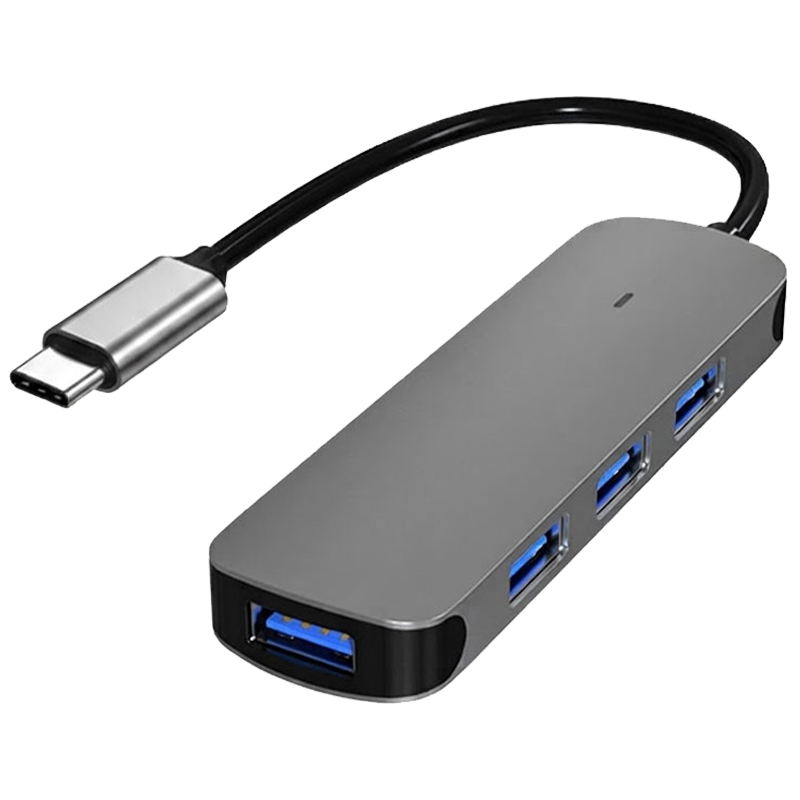 Hub USB-C 4en1 Blisbond DS02 4 ports en Tunisie