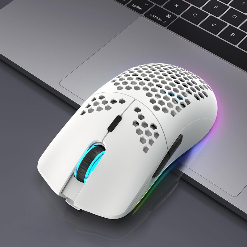 Souris Gamer HXSJ T66 Blanc En Tunisie