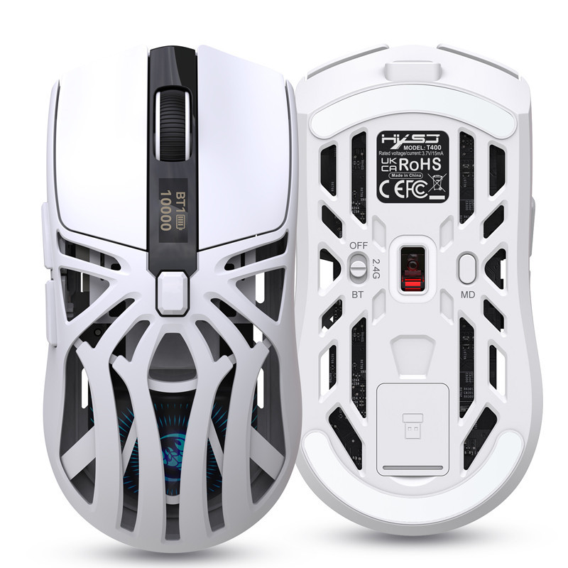 Souris Gamer HXSJ T400 Blanc
