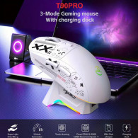 Souris Gamer HXSJ T90 Pro Blanc En Tunisie