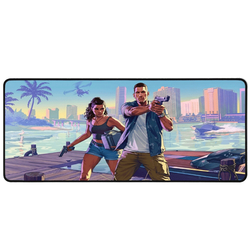 Tapis de Souris Gamer Grand Theft Auto GTA 6 XXL Assorties en Tunisie